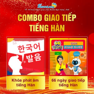 Combo Giao Tiếp Tiếng Hàn