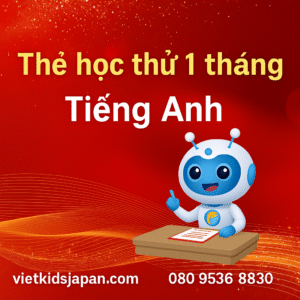 Thẻ Học Thử Tiếng Anh 1 Tháng