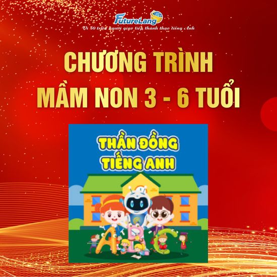 Thẻ VIP Tiếng Anh Mầm Non 1 năm