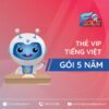 Khóa học Tiếng Việt Tiểu học VIP 5 năm
