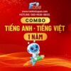 COMBO 2 MÔN 1 NĂM: TIẾNG ANH + TIẾNG VIỆT TIỂU HỌC | VIETKIDSJAPAN